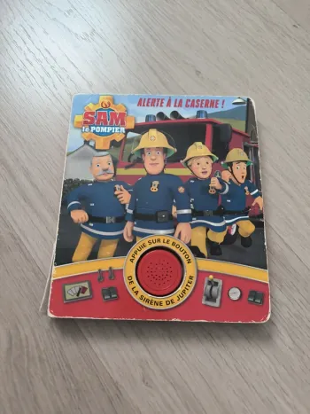 Livre Sam Le pompiers.