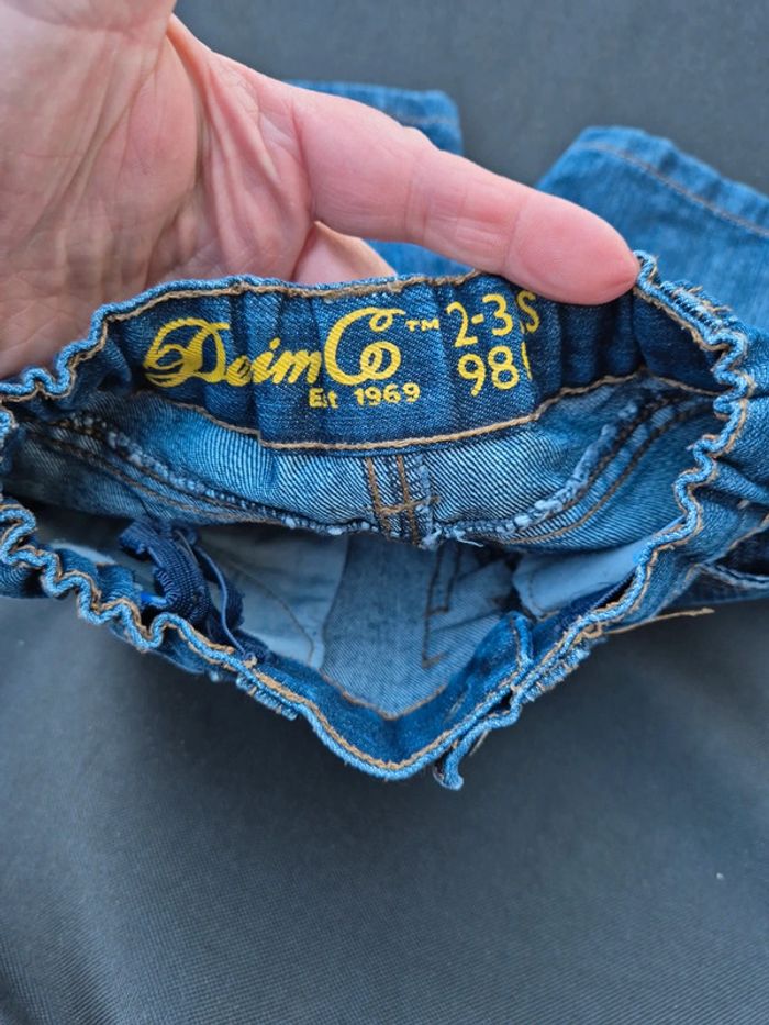 Bermuda jeans 2/3 ans - photo numéro 3