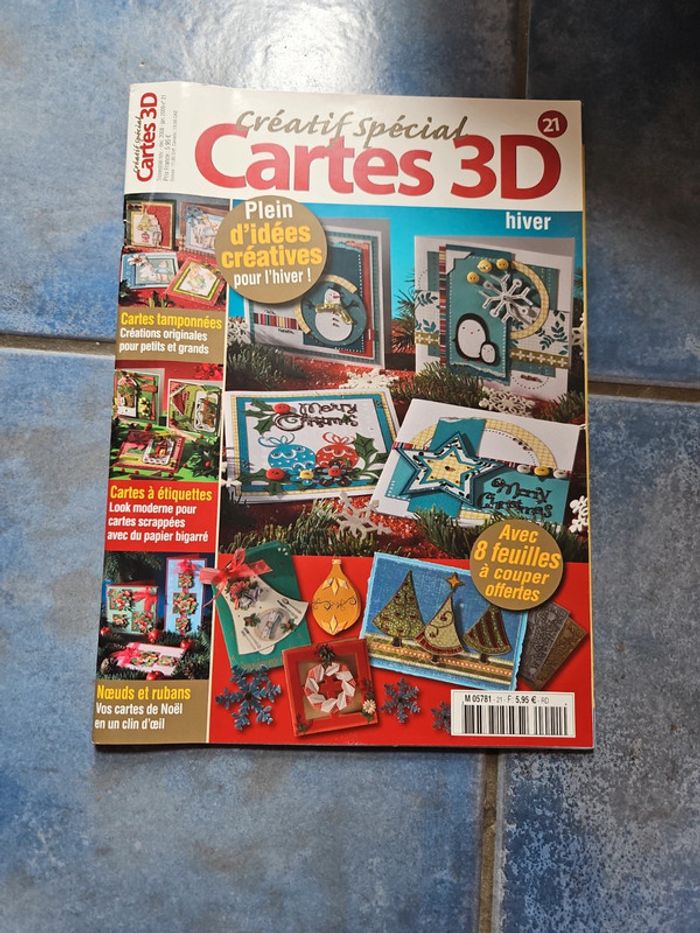 Créatif spécial cartes 3D