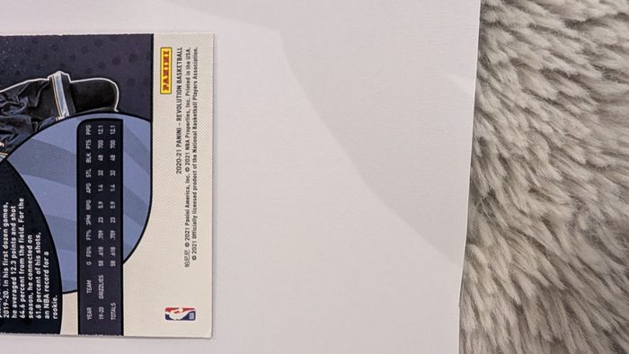 Carte de basket Panini Révolution Brandon Clarke numéro 44 2020-21 - photo numéro 3