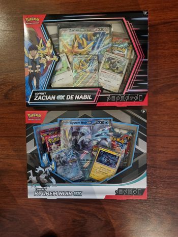 2 coffrets pokemon