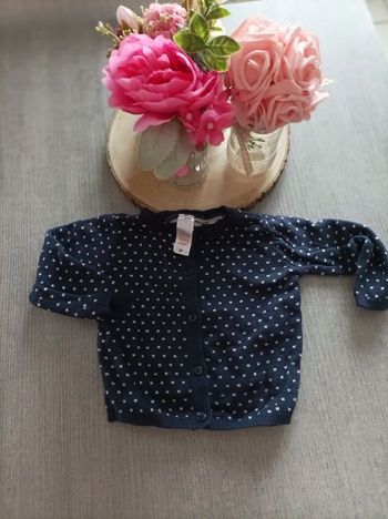 Gilet bébé fille