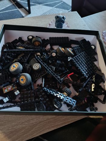 Diverses pièces lego noir