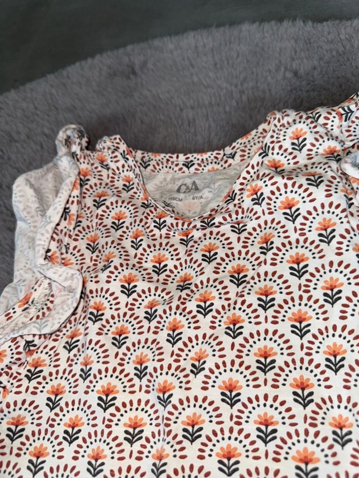 Ensemble filles taille 116 c&a très bonne etat - photo numéro 3