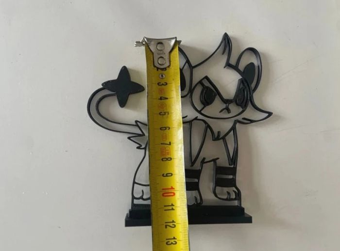 Pokémon Luxio - décoration géométrique avec support - photo numéro 5