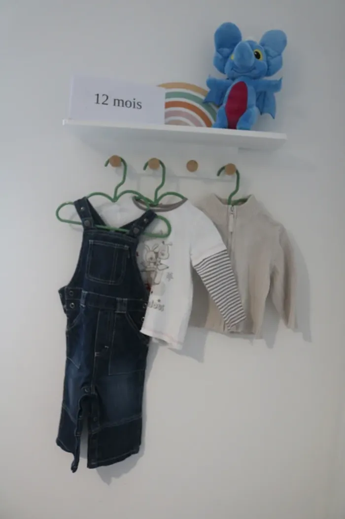 Ensemble haut/saopette Orchestra et gilet DPAM 12 mois