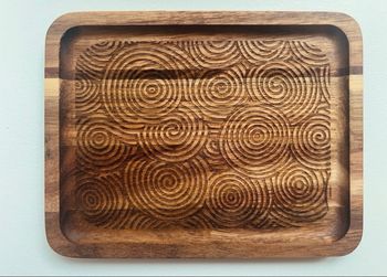 Décoration Plateaux forme circulaire spirale