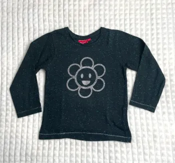 Tee-shirt fille 4/5 ans, manches longues
