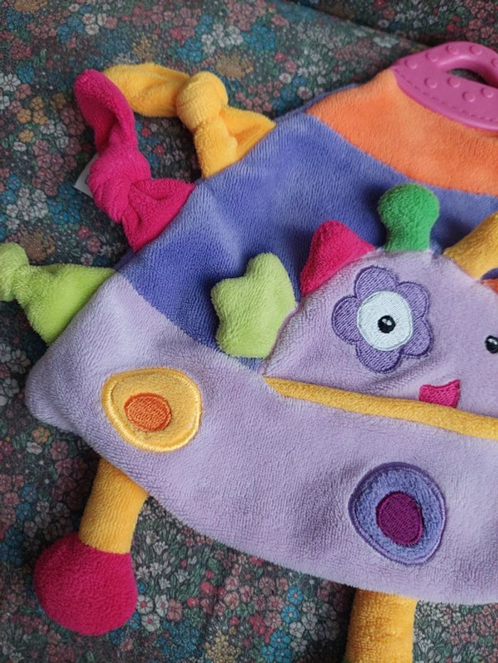 Doudou fusée multicolore Babysun - photo numéro 2