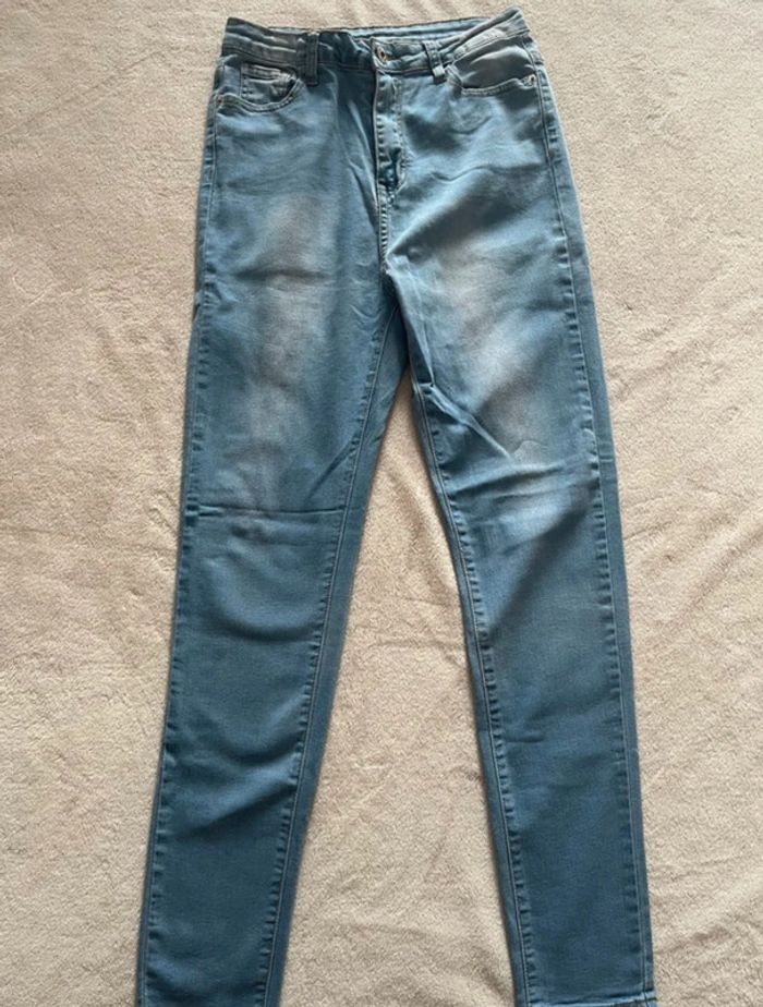jean bleu skinny