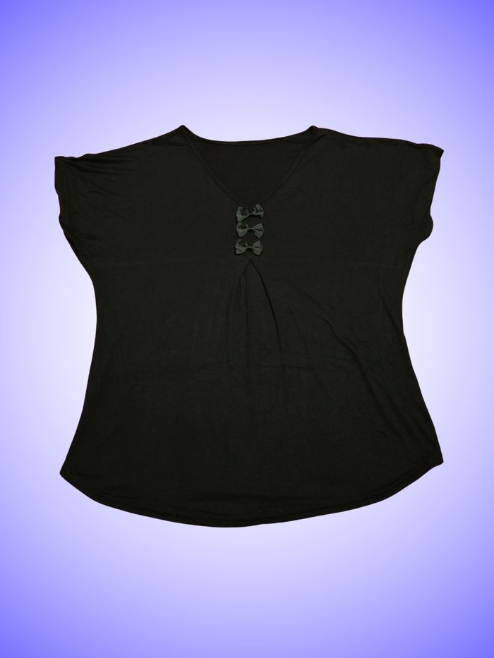 Tee-shirt Noir Taille Unique Sans Marque