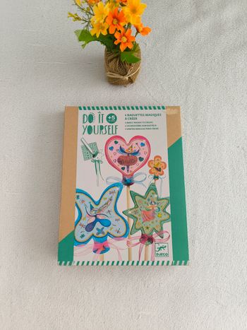 DIY baguettes magiques Djeco