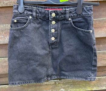 Jupe en jean noir