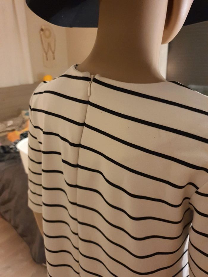T.S-36 > Robe marinière H&M noir et blanc - photo numéro 6