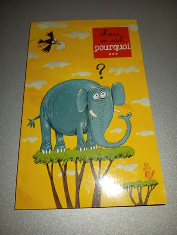 Livre " Nous on sait pourquoi"