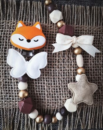 Attache tétine personnalisé