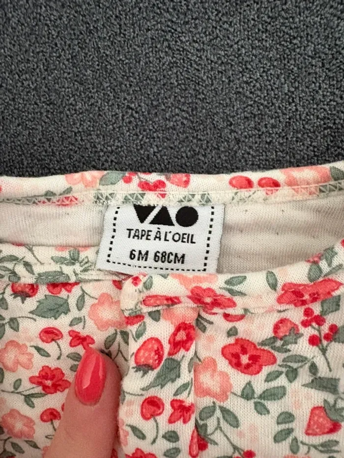 Pyjama à fleurs