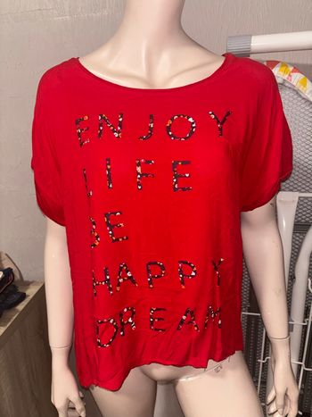 T shirt rouge