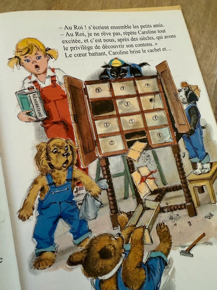 Caroline et le potager ensorcelé livre bd album de collection rare jolis dessins - photo numéro 2