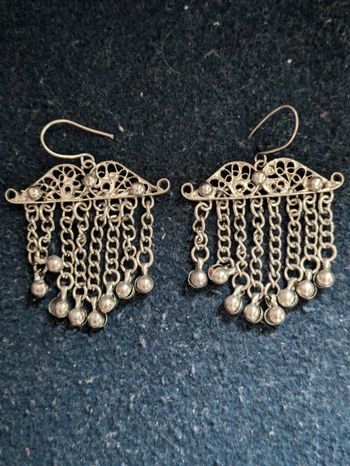 Boucles d'oreilles style oriental