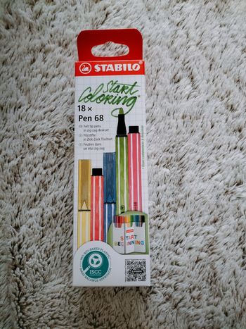 Lot Stabilo - 18 feutres Pen 68