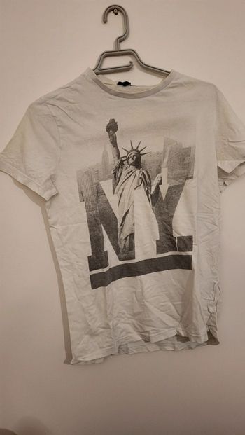 Tee-shirt blanc kiabi