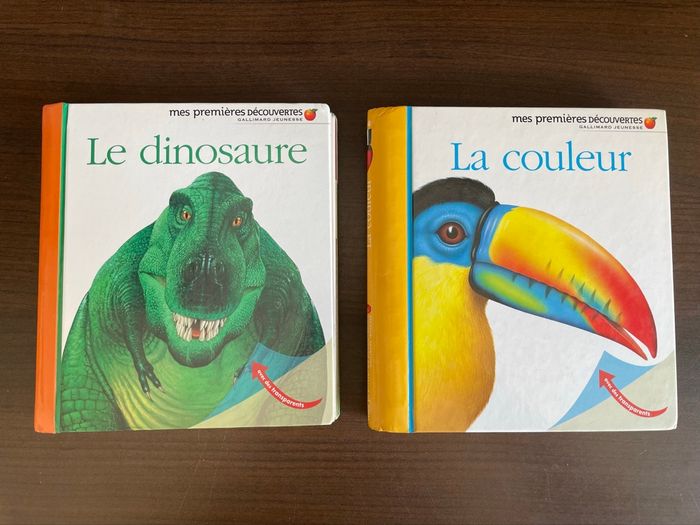 Lot 2 livres Mes premières découverte
