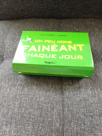 Livre fiches un peu moins fainéant chaque jour