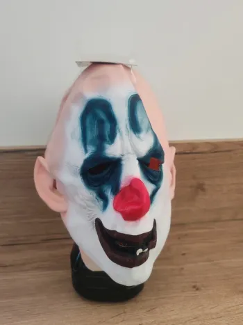Masque de clown tueur terrifiant pour Halloween