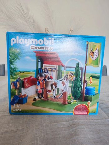 Playmobil box de lavage pour chevaux 6929