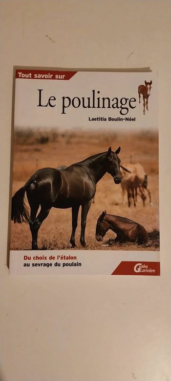 Le poulinage .Du choix de l'étalon au sevrage du poulin