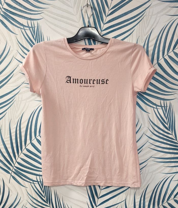 🌺 T-shirt manches courtes - Kiabi - M 🌺 - photo numéro 1
