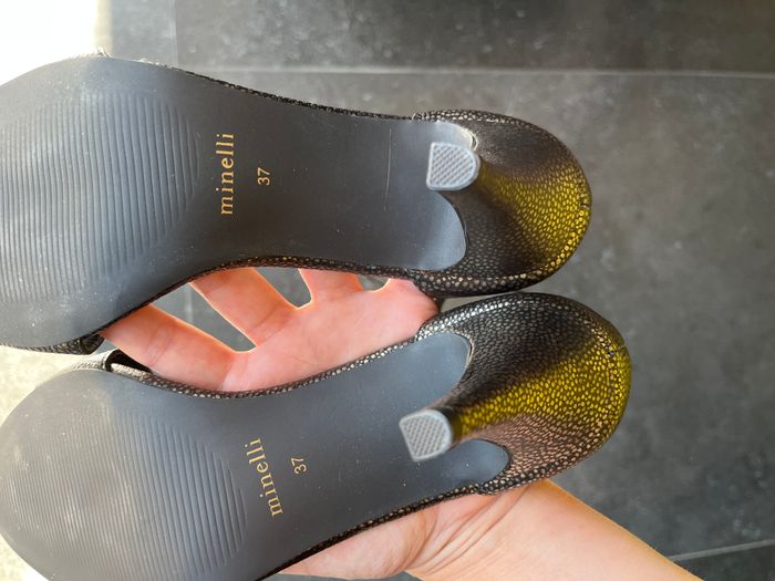 Sandales à talon Minelli - Taille 37 - photo numéro 7