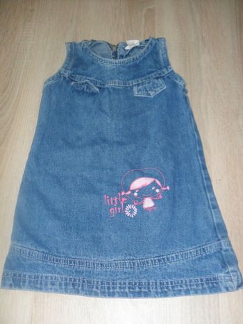 Robe en jean 2 ans