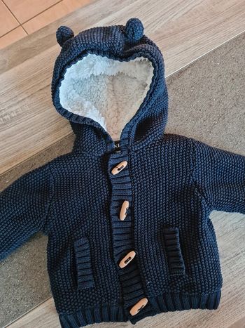 Gilet moumoute 6 mois kiabi