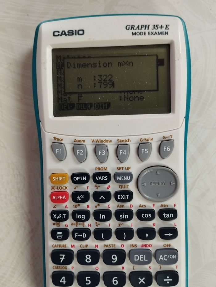 Calculatrice Casio Graph 35+ Mode examen - photo numéro 3