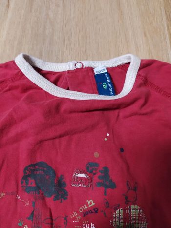 T-shirt manches longues sergent major 12 mois