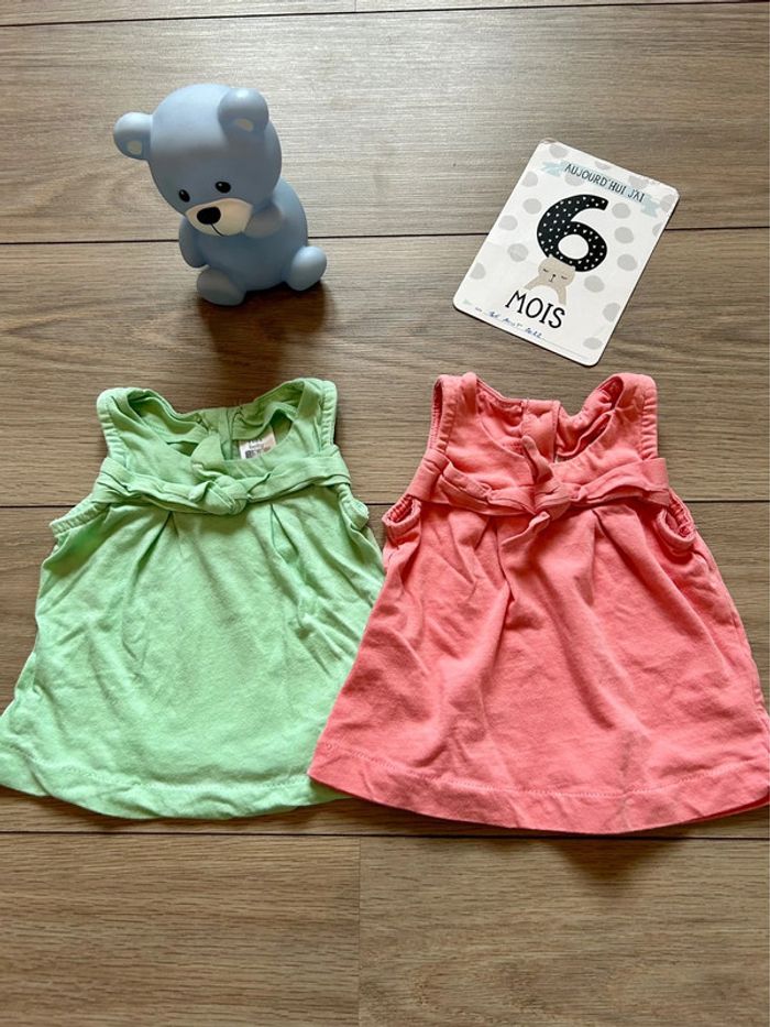 Lot de 2 débardeurs