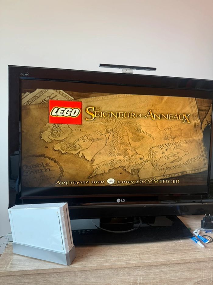Lego les seigneurs des anneaux jeu Wii