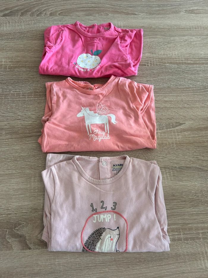 Lot pyjama léger - 12 mois