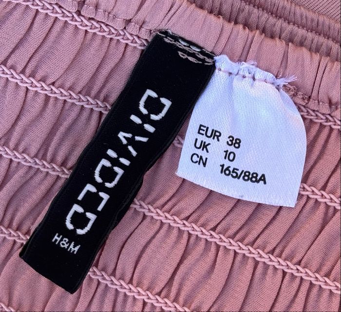💖 Blouse courte rose manches bouffantes H&M – Taille 38 (M) - photo numéro 7