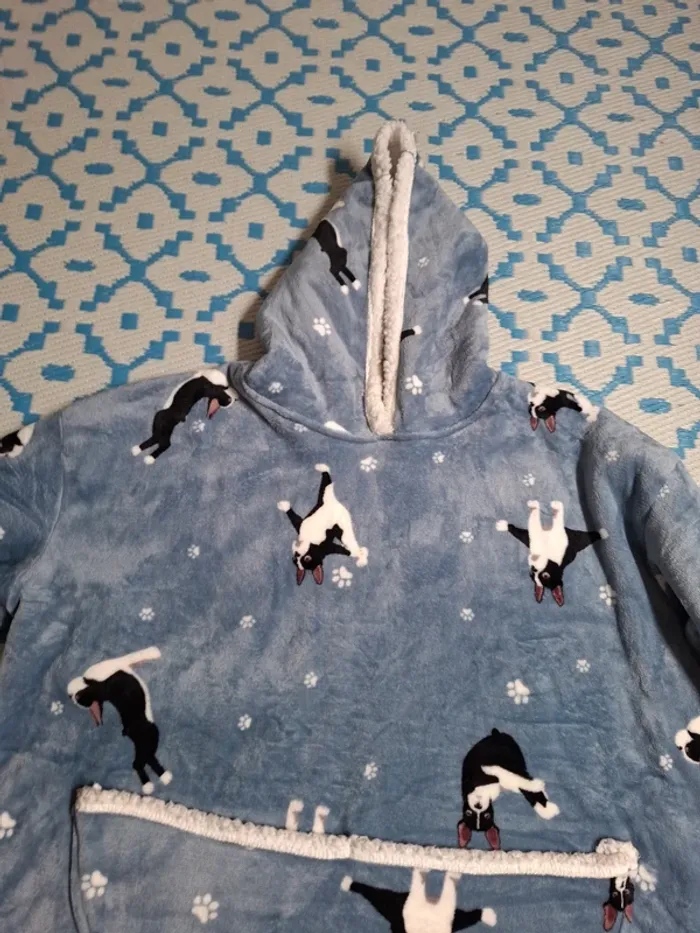 Veste polaire motif bulldog - photo numéro 4