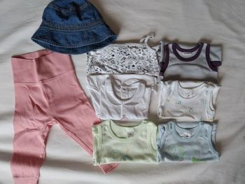 Lot vêtements été bébé fille 6 mois