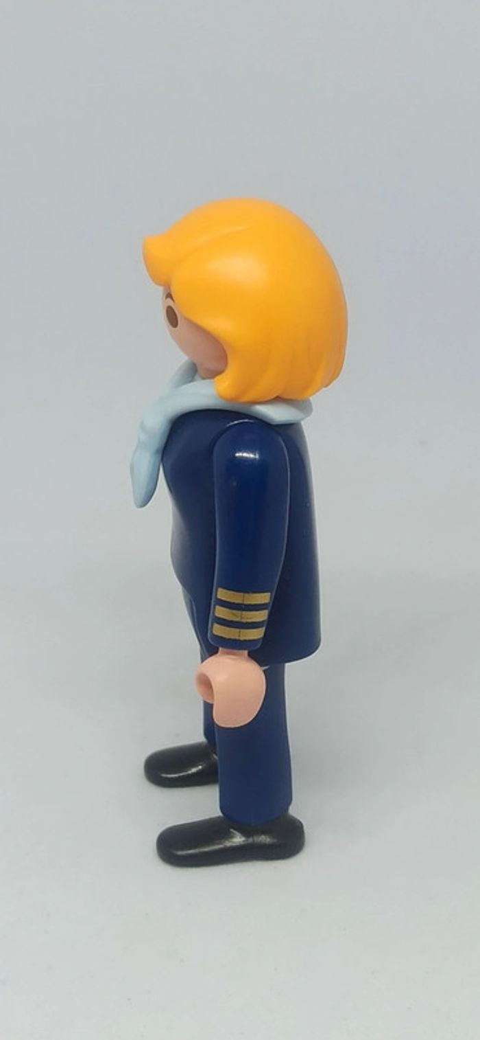 Femme hôtesse de l'air blonde playmobil - photo numéro 4