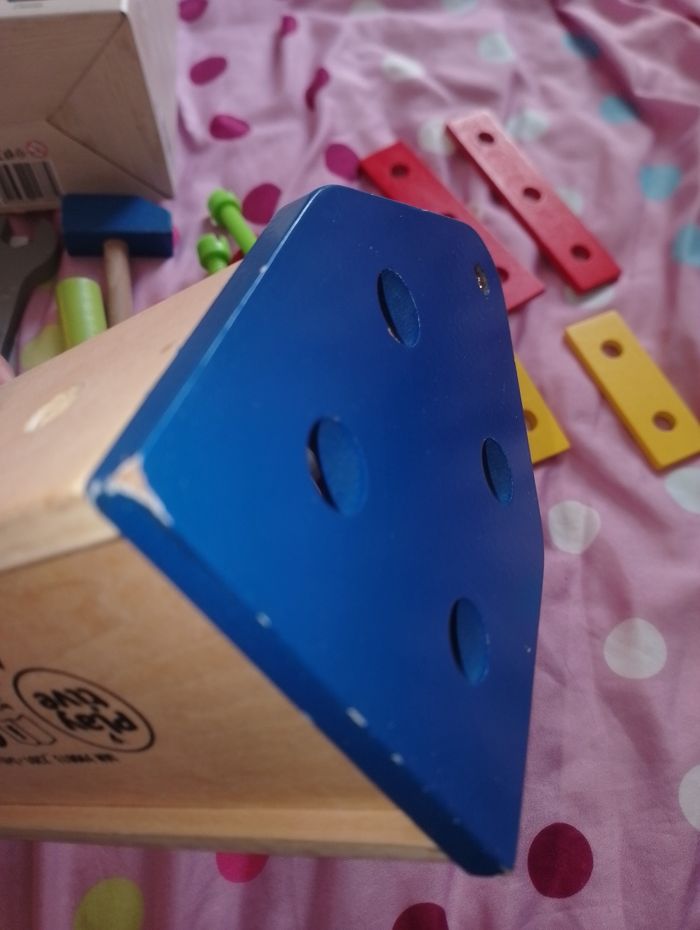 Boîte à outils en bois 22 pièces 
Playtive - photo numéro 4