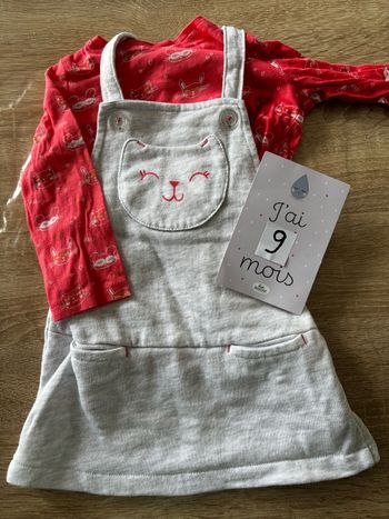 Ensemble robe chat IN Extenso t.9m