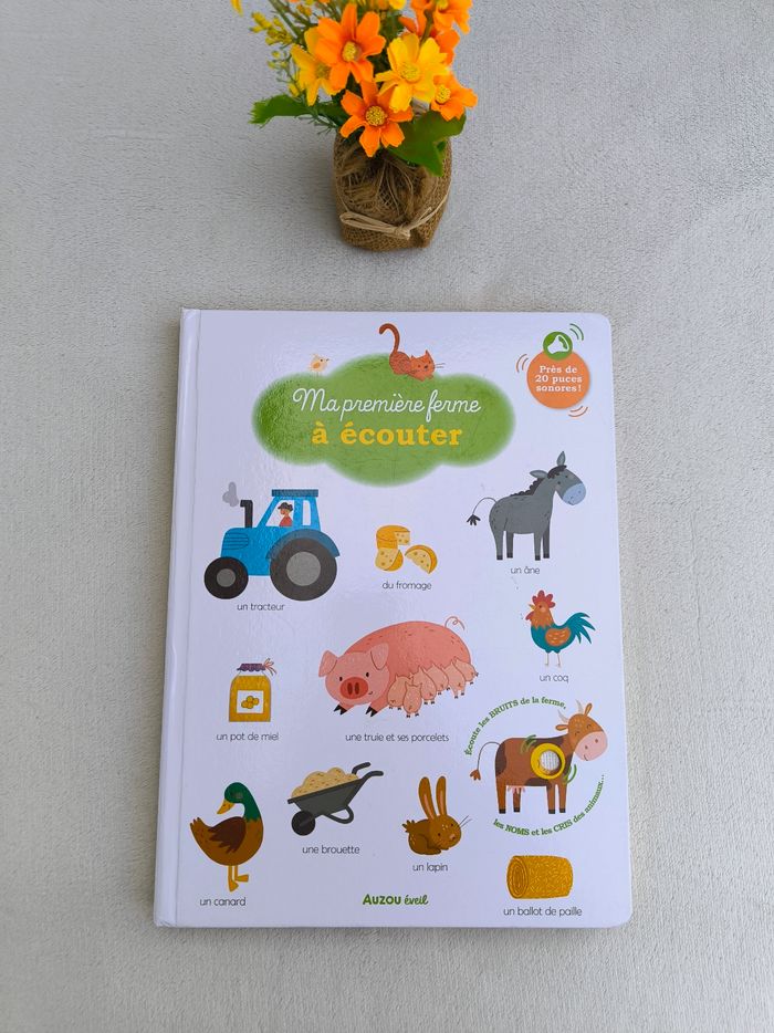 Livre sonore Ma première ferme à écouter Auzou