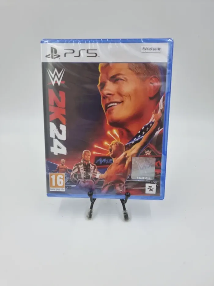 Jeu Playstation 5 W 2K 24 neuf sous blister (antivol collé au dos de la boite)