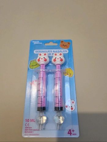 Seringues nasales pour bébé