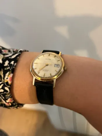 Montre vintage ancienne Kelton femme 30mm mécanique